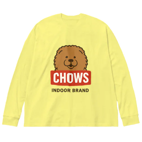 チャウチャウが大好きな人へ！インドア派のアウトドアブランドCHOWS Big Long Sleeve T-Shirt