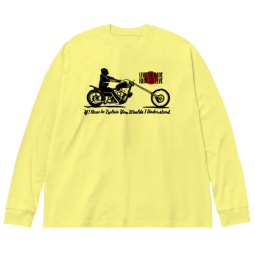 CHOPPER Big Long Sleeve T-Shirt