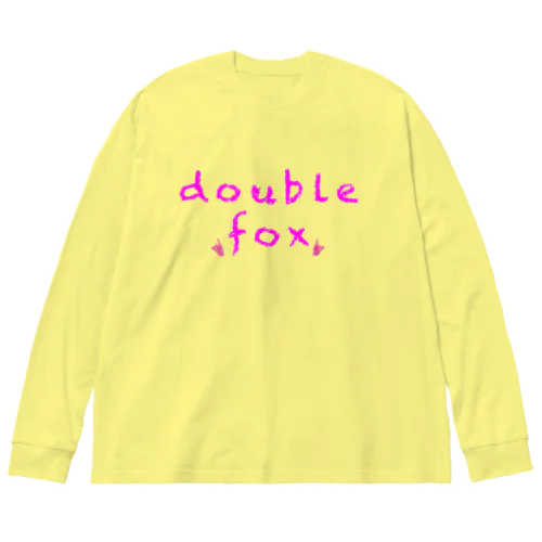 double fox ビッグシルエットロングスリーブTシャツ