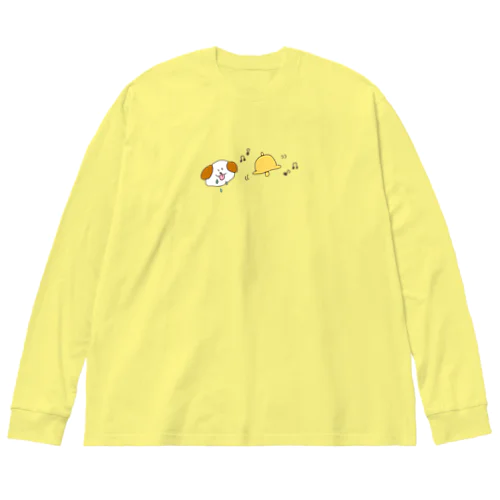 パブロフのわんちゃん ビッグシルエットロングスリーブTシャツ