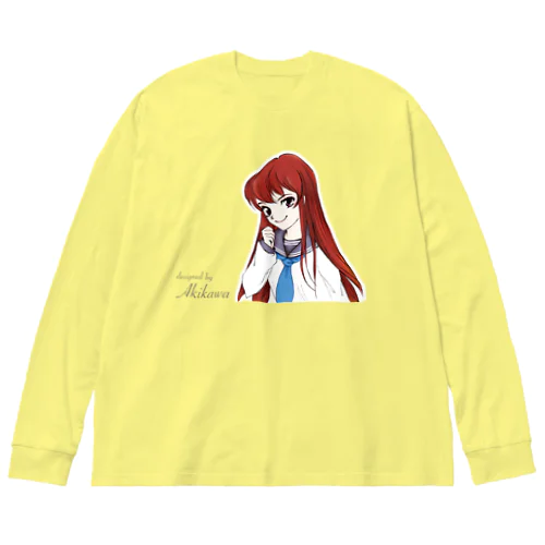 セーラ服と少女 Big Long Sleeve T-Shirt