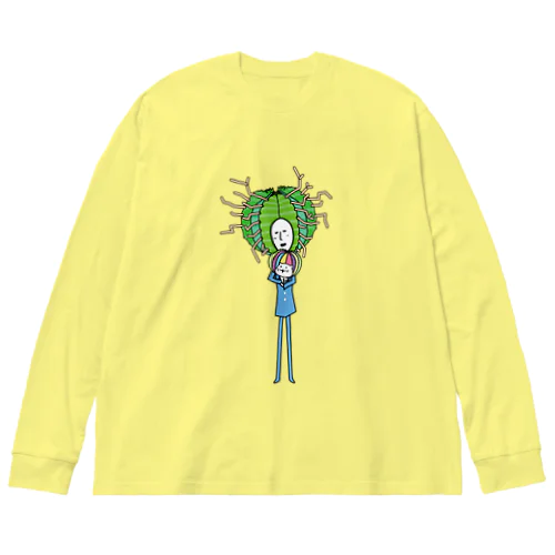 新入社員！バリダくん！　家族になろうよ Big Long Sleeve T-Shirt