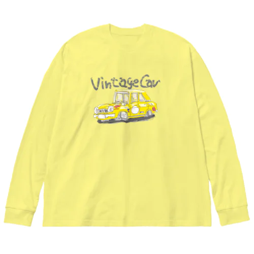 ビンテージカー Big Long Sleeve T-Shirt