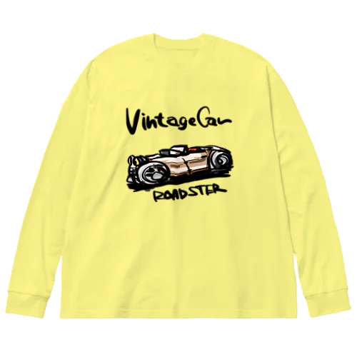 ビンテージカー Big Long Sleeve T-Shirt