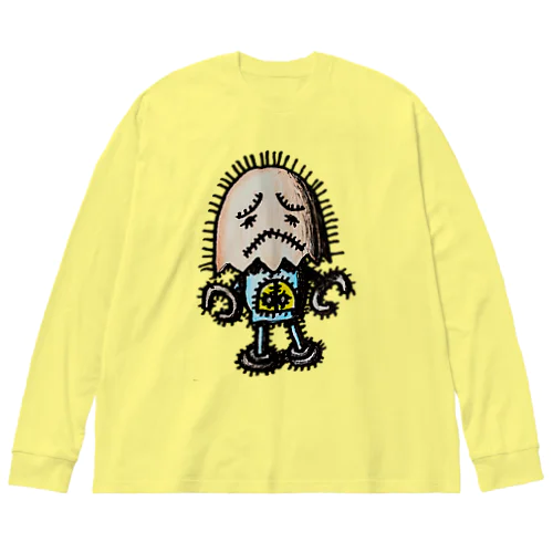 モジャモジャになったカタカタ🤖 Big Long Sleeve T-Shirt