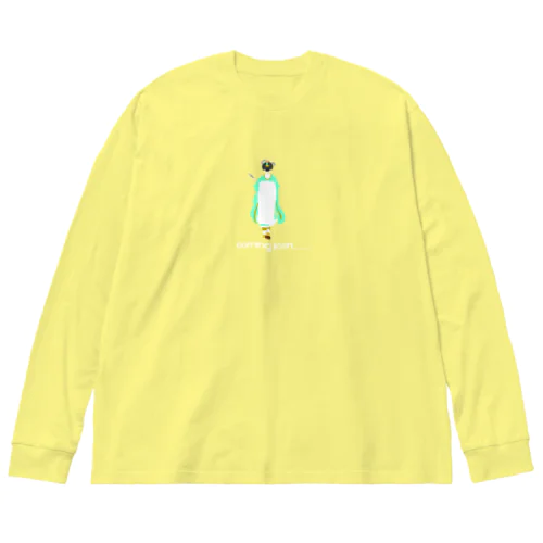 サンパチマイクを持った舞妓 Big Long Sleeve T-Shirt