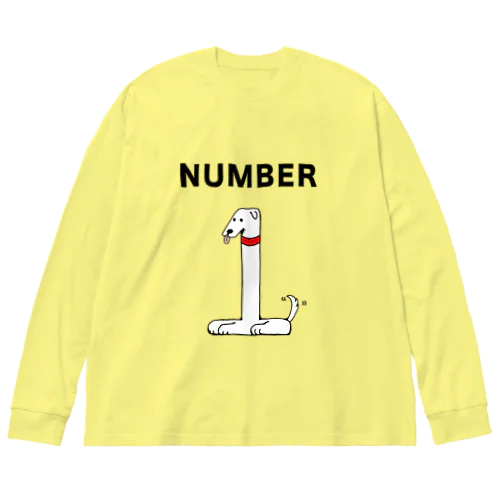 ナンバーワンちゃん Big Long Sleeve T-Shirt