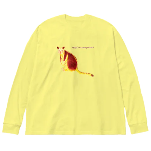 ぽけっとのなかには？ Big Long Sleeve T-Shirt