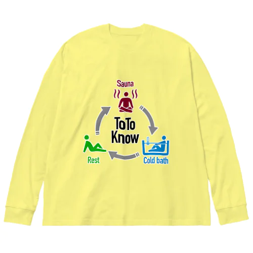 整う Big Long Sleeve T-Shirt