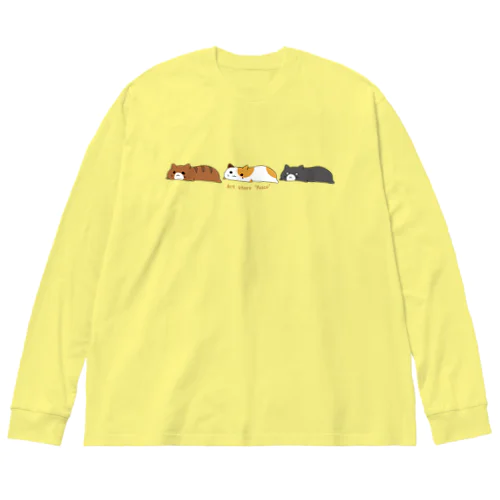 イモネコ Big Long Sleeve T-Shirt