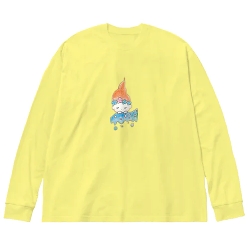 おやすみ、夢みるマーメイド Big Long Sleeve T-Shirt