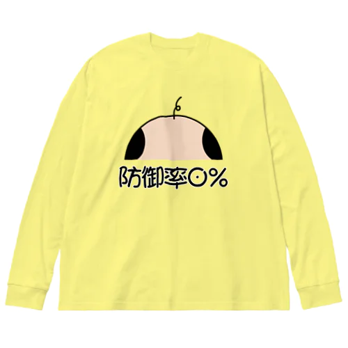 防御率０% Big Long Sleeve T-Shirt