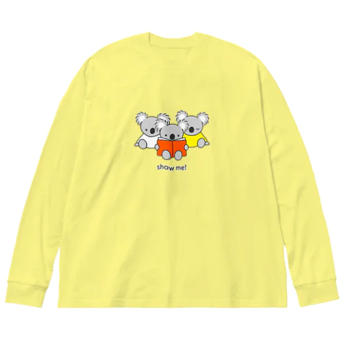 見せて見せて Big Long Sleeve T-Shirt