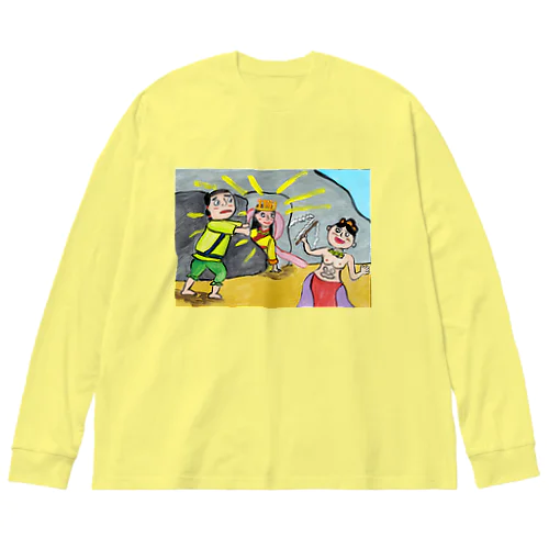 アマノウズメノミコト ビッグシルエットロングスリーブTシャツ