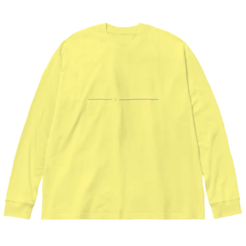 黄金比ライン Big Long Sleeve T-Shirt