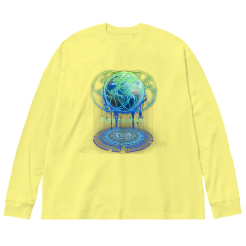 D’gaia revolution 覚醒 Big Long Sleeve T-Shirt