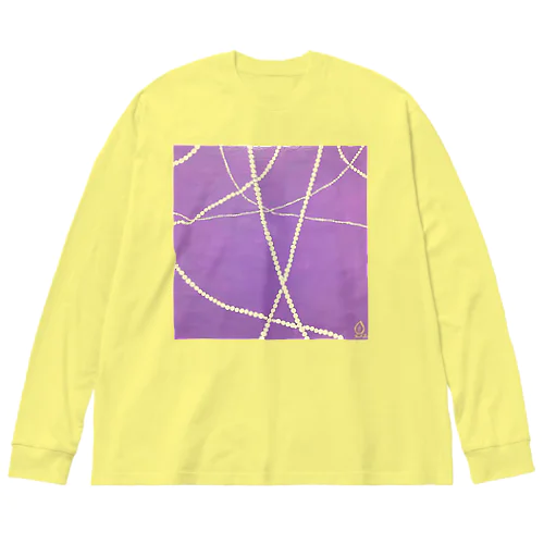 ときめき<ぶどう味> Big Long Sleeve T-Shirt