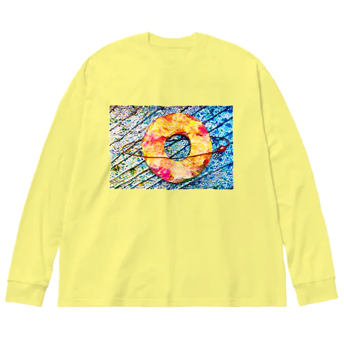 サターン Big Long Sleeve T-Shirt