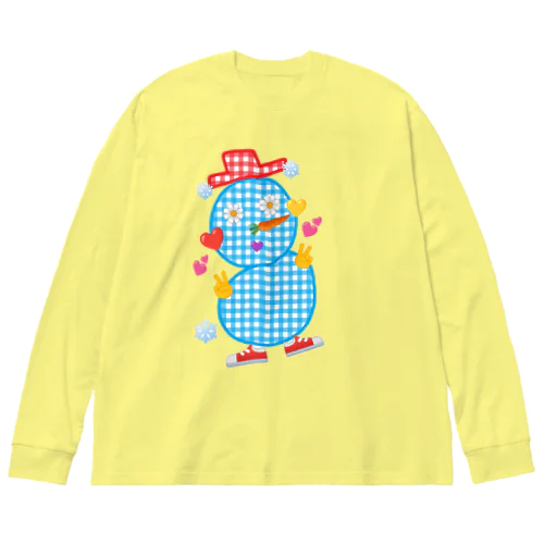 snowmanman Big Long Sleeve T-Shirt