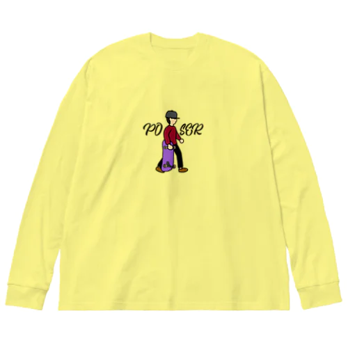 ポーターみたいなポーザー Big Long Sleeve T-Shirt