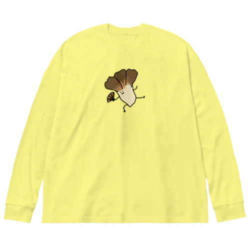 舞茸の舞 Big Long Sleeve T-Shirt