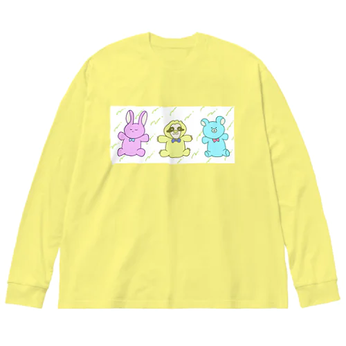 まいにちぬい〜ず Big Long Sleeve T-Shirt