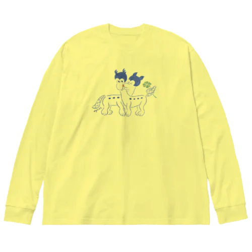 シナカル #KISS Big Long Sleeve T-Shirt