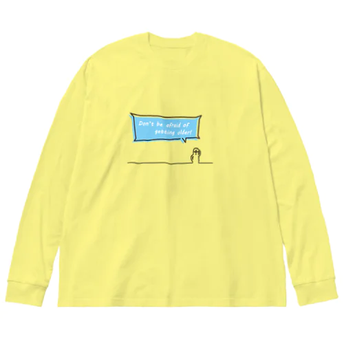 はにわの説得力 Big Long Sleeve T-Shirt