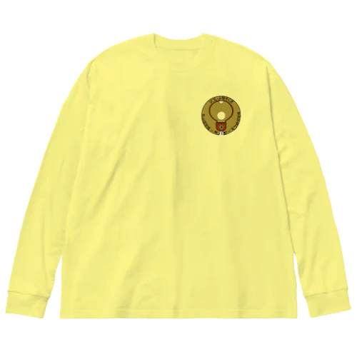 タブレット閉そく式 Big Long Sleeve T-Shirt