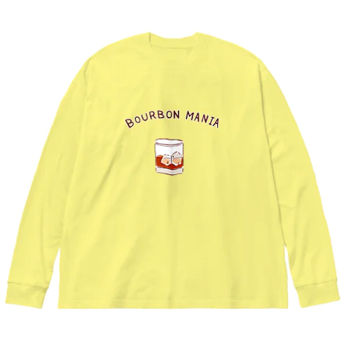 バーボン大好き「バーボンマニア」（Tシャツ・パーカー・グッズ・ETC） Big Long Sleeve T-Shirt