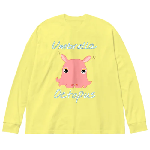 umbrella octopus(めんだこ) 英語バージョン② Big Long Sleeve T-Shirt