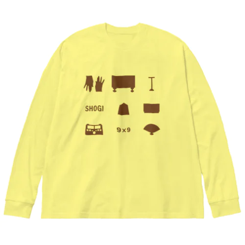 SHOGI GRAPHICS Big Long Sleeve T-Shirt