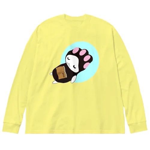 ねこきゅうランチ　ひと休み Big Long Sleeve T-Shirt