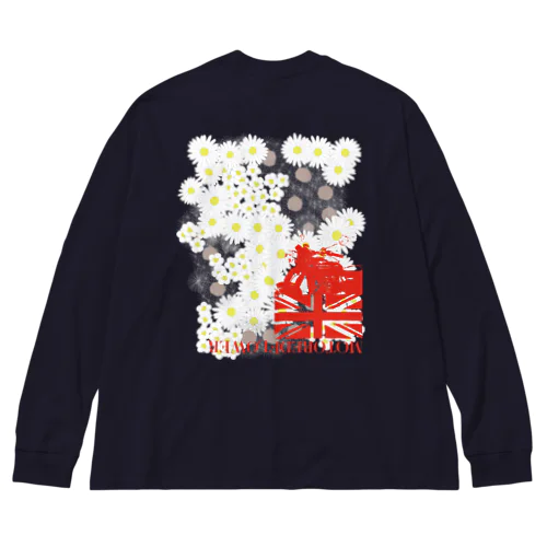 MOTOREDFLOWER ShiroiHana REDROGO ビッグシルエットロングスリーブTシャツ