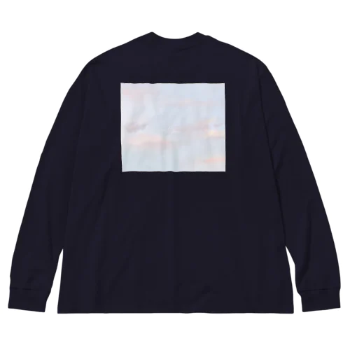 空とピンク . Big Long Sleeve T-Shirt