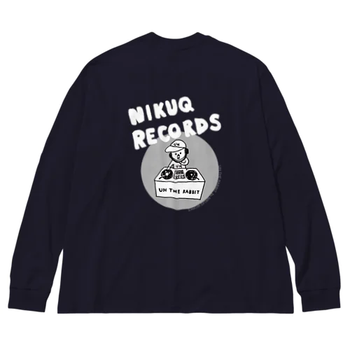 NIKUQ RECORDS Big Long Sleeve T-Shirt