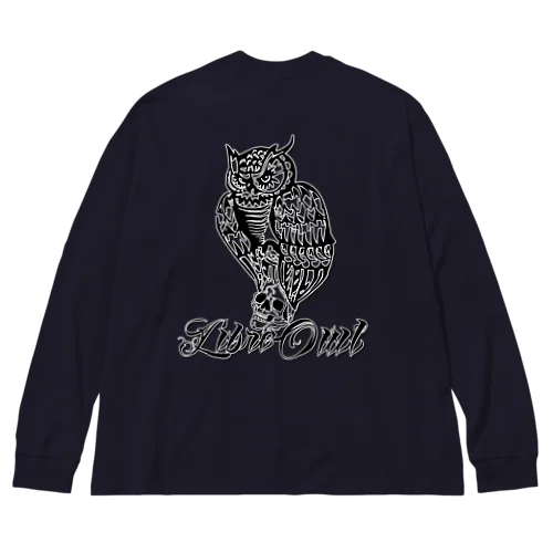 Libre Owl ビッグシルエットロングスリーブTシャツ