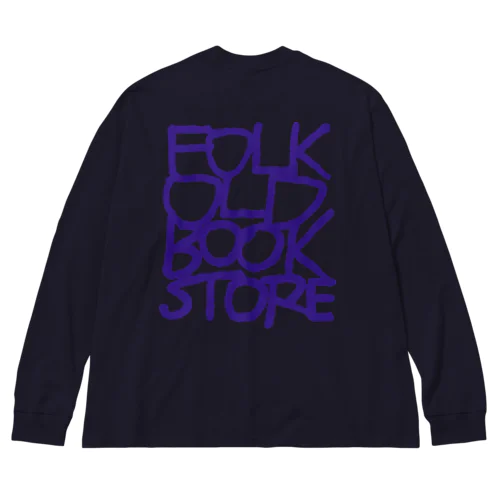 FOLK old book store ビッグシルエットロングスリーブTシャツ