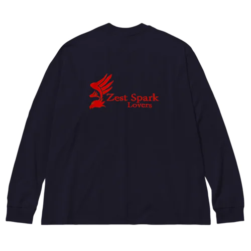 Zest Spark Lovers 루즈핏 롱 슬리브 티셔츠