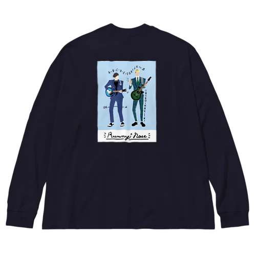 zakkaYOSHIMOTO ラニーノーズ Big Long Sleeve T-Shirt