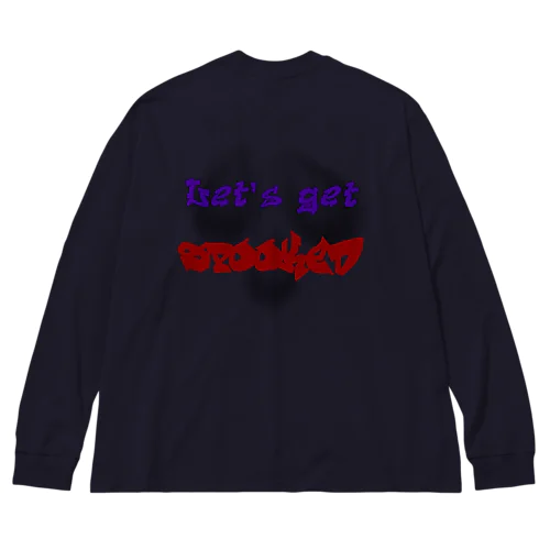 Let's get SPOOKED ビッグシルエットロングスリーブTシャツ