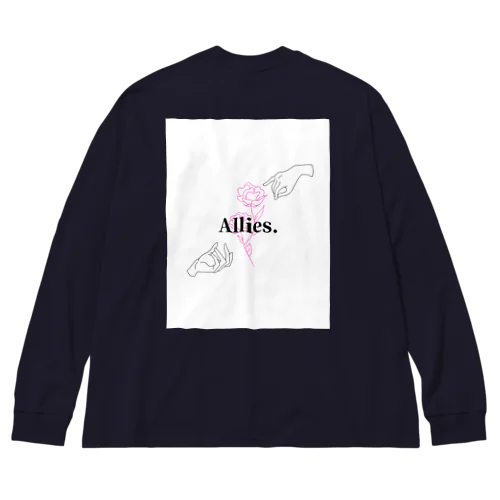 Allies. （アライズ） Big Long Sleeve T-Shirt