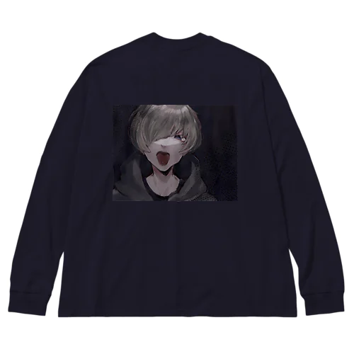 舌ピくん Big Long Sleeve T-Shirt