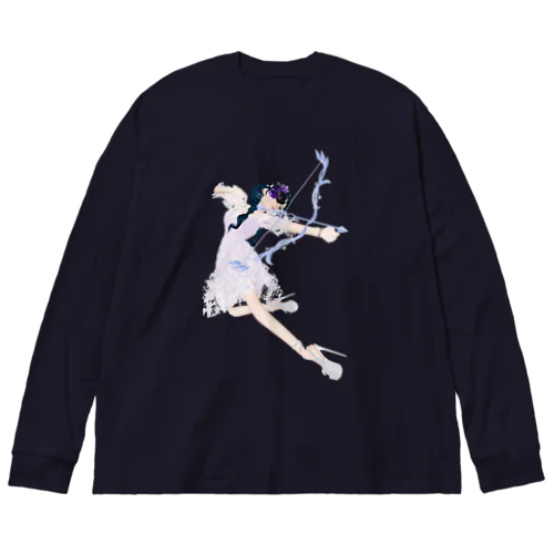 妖精ガール＊恋のキューピット＊弓矢 Big Long Sleeve T-Shirt