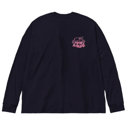 ナマケモノレーシング　 Big Long Sleeve T-Shirt