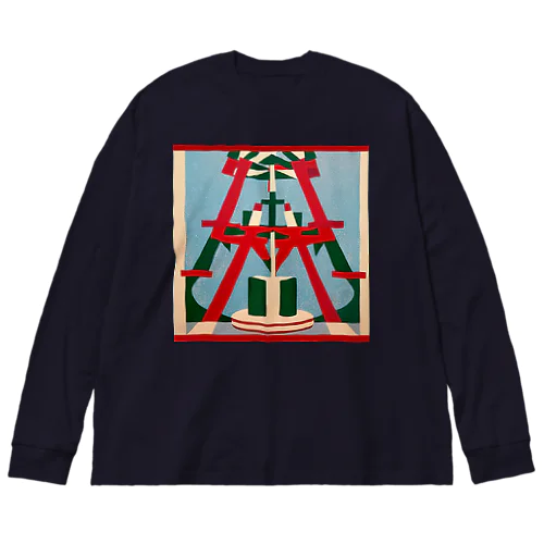 クリスマスツリー Big Long Sleeve T-Shirt