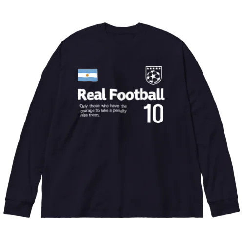 リアルフットボール アルゼンチン Big Long Sleeve T-Shirt