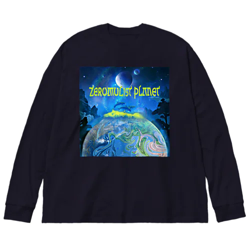 ZEROMULIST PLANET  D ビッグシルエットロングスリーブTシャツ