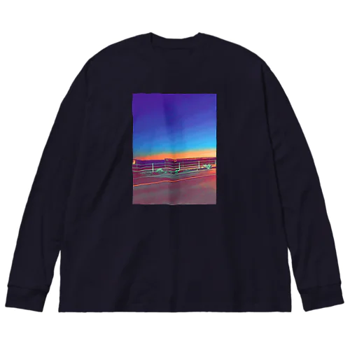 夕暮れ Big Long Sleeve T-Shirt