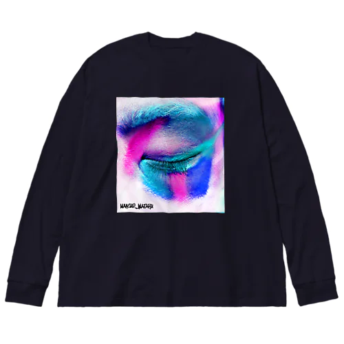 Eye shadow ビッグシルエットロングスリーブTシャツ